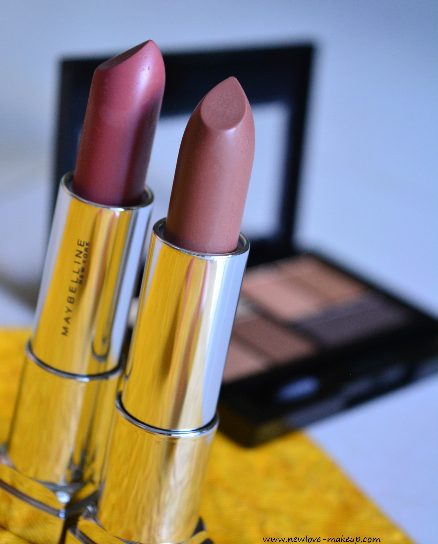 Maybelline Creamy Matte Brown Nudes Review, Swatches 