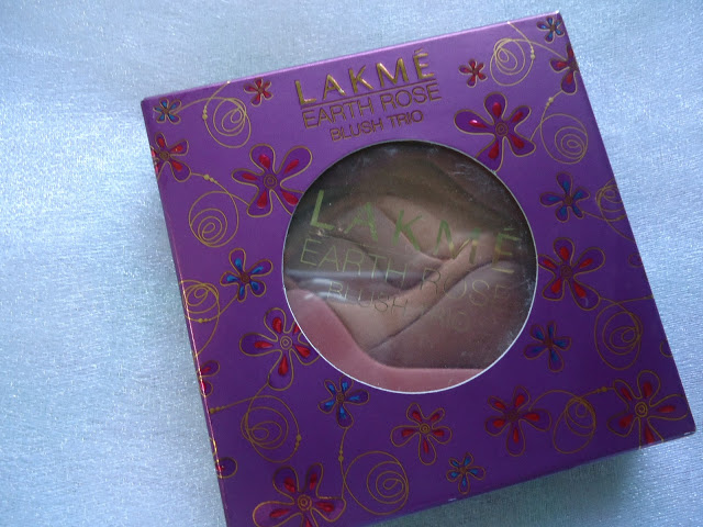 Lakme Earth Rose Trio Blush Review, Swatches