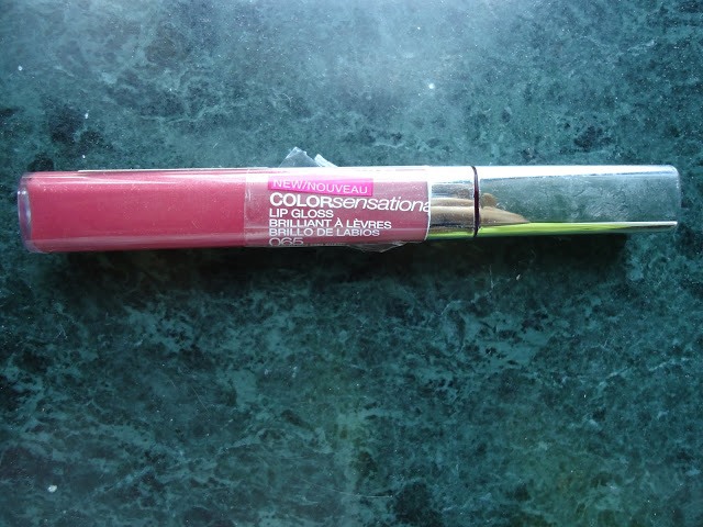 Maybelline Colorsensational Lip Gloss Hooked on Pink Review, Swatches