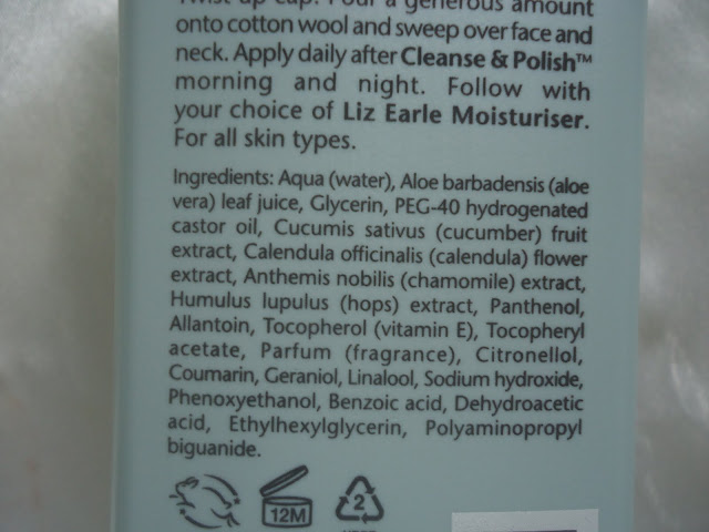 Liz Earle Instant Boost Skin Tonic Review