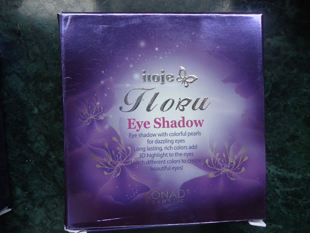Iloje Flobu Konad Eye Shadow Triple Colors Review,Swatches