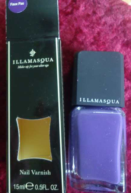 Illamasqua Nail Varnish Faux Pas- NOTD