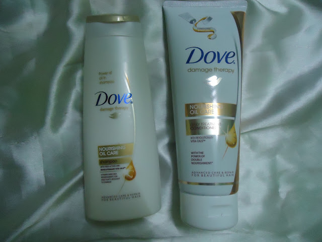 Dove Nourishing Oil Care Shampoo,Conditioner