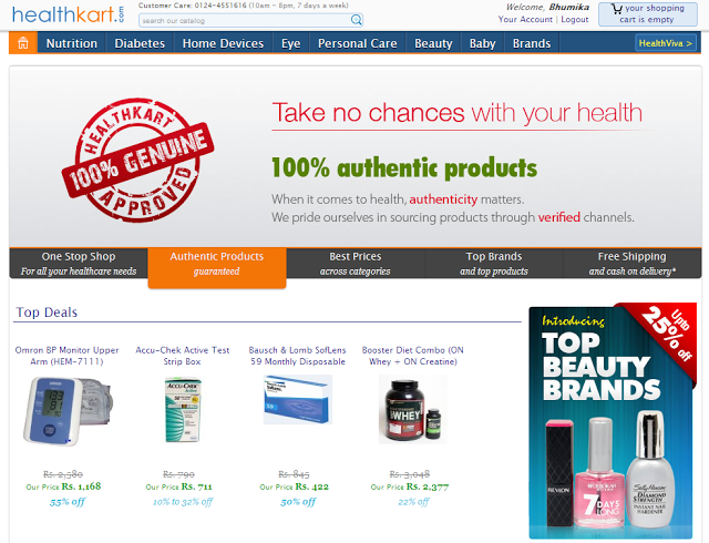 My Experience with Healthkart.com