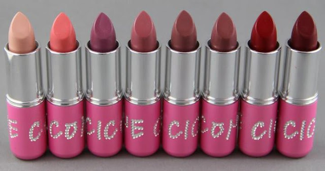 Ciccone Cosmetics Lipsticks Review,Swatches