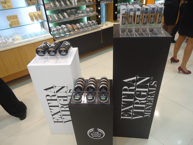 The Body Shop Brand Ambassador Dia Mirza revealed the new Extra Virgin Minerals™ Foundation Range