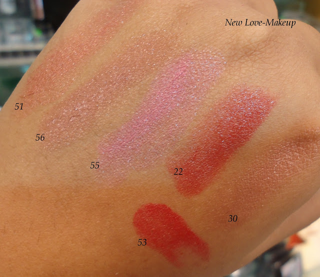 The Body Shop Color Glide Lipstick Swatches