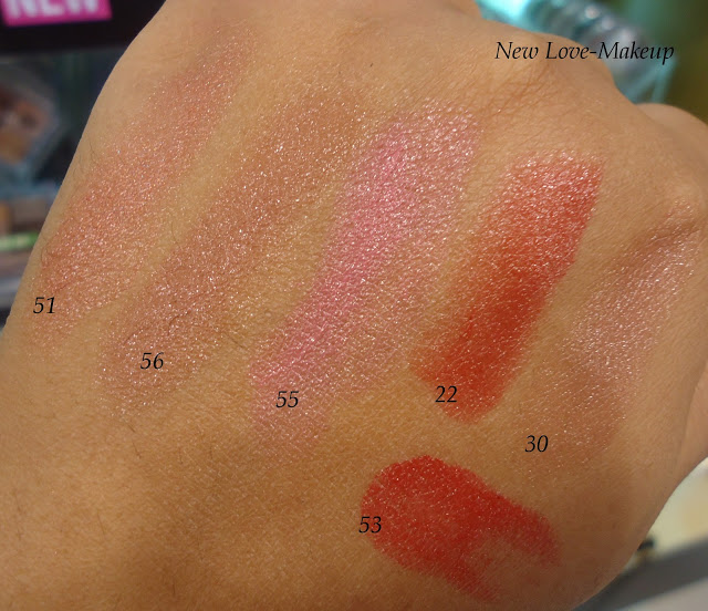 The Body Shop Color Glide Lipstick Swatches