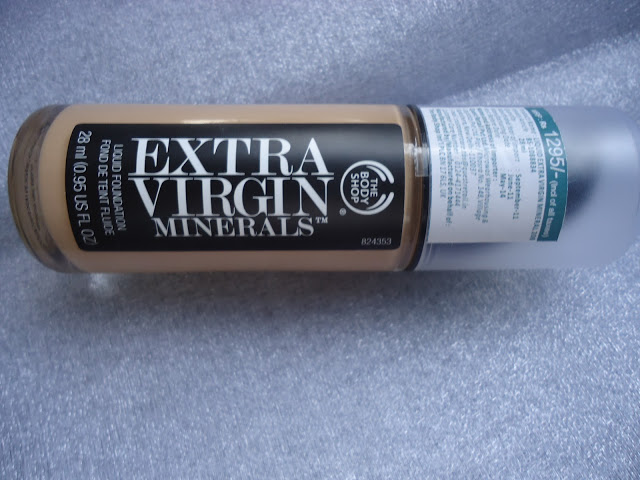 The Body Shop Extra Virgin Minerals Liquid Foundation Review