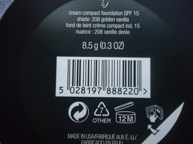 The Body Shop Extra Virgin Minerals Cream Compact Foundation Review