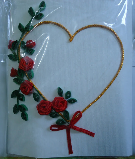 Quilling Heart Greeting Card