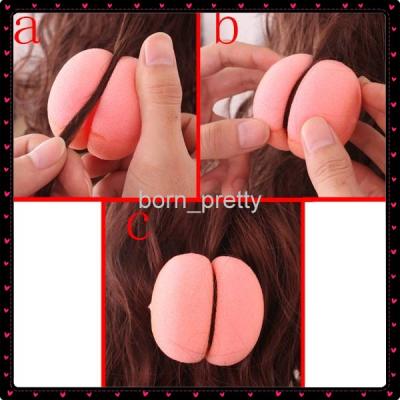 Sponge Ball Hair Curlers Review and How To