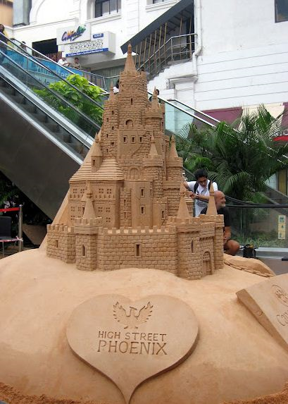 Sand Castle for a Cause at High Street Phoenix