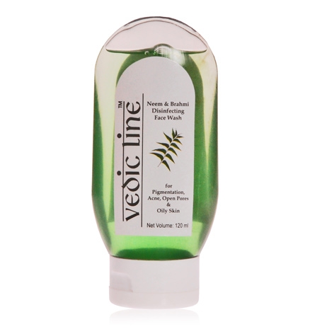 Vedic Line Neem & Brahmi Disinfecting Face Wash Review