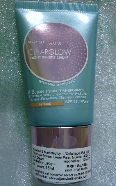Maybelline Clear Glow BB Cream Review