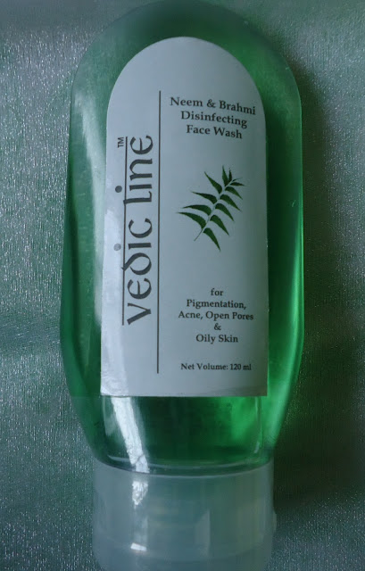 Vedic Line Neem & Brahmi Disinfecting Face Wash Review