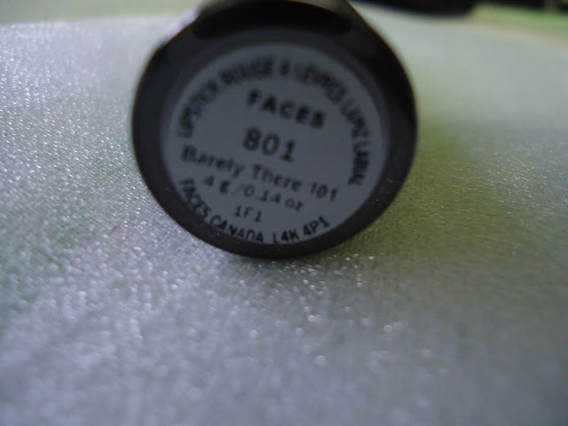 Faces Glam On Lipstick 101 Barely There Review,Swatches