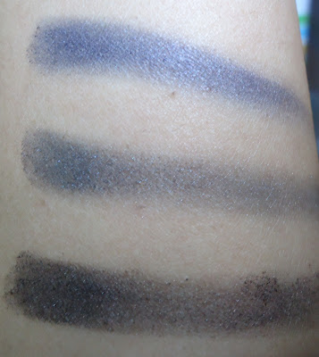 Beauty UK Eye Shadow and Eye Liner Palette No. 3 Smoke Screen Swatches