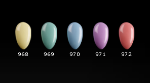 Inglot Pastel Collection Nail Enamel 972 Review, NOTD