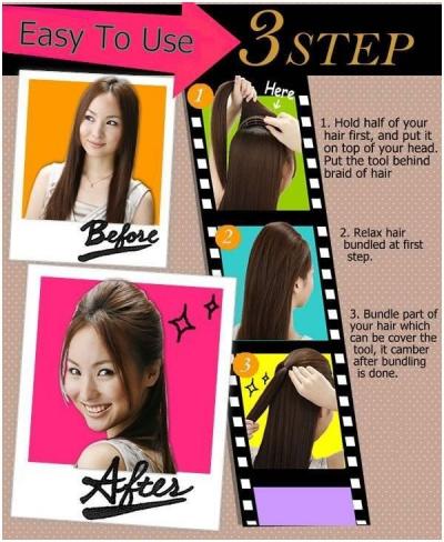 Hair Bump It Up Soft Velcro Insert Review and How To