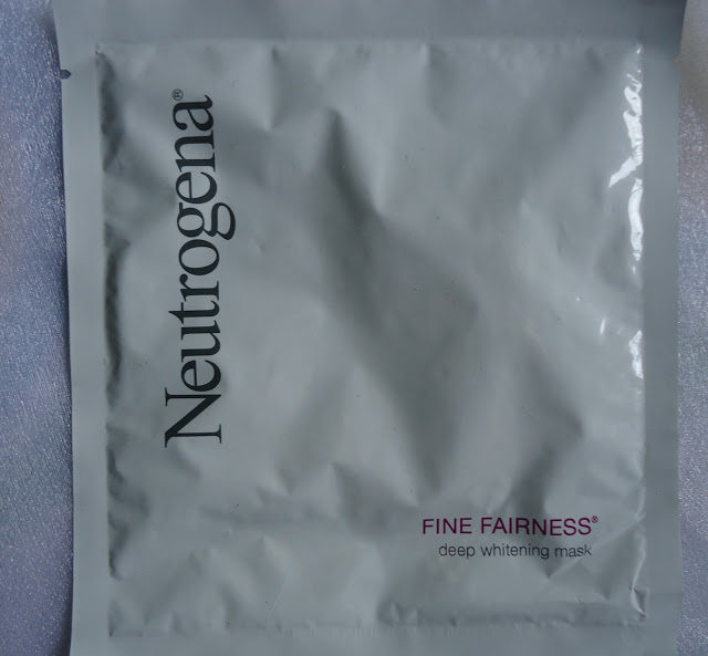 Neutrogena Fine Fairness Deep Whitening Mask Review