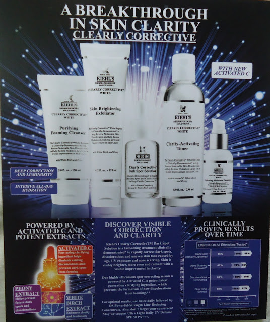 Kiehl's Clearly Corrective™ Dark Spot Solutions Launch
