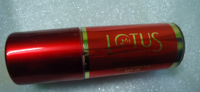 Lotus Herbals Natural Blend Swift Make-Up SPF15 Natural Beige Review, Swatches