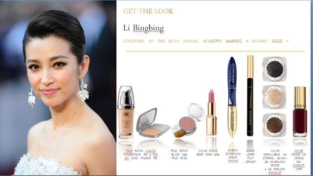 Oscars 2012- Get the Look with L'oreal Paris !!