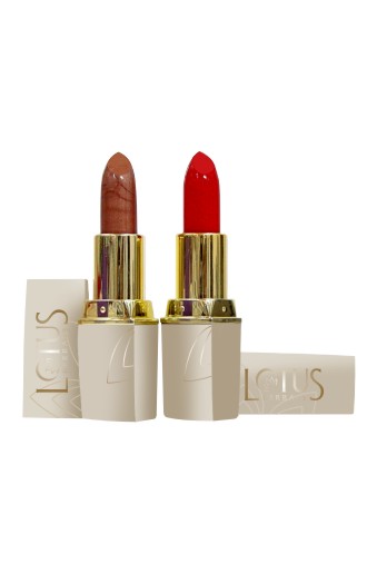 Lotus Herbals Pure Color Lipstick 612 Red Rose Review, Swatches