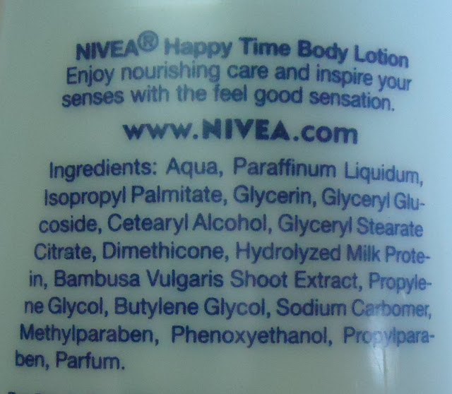 Nivea Happy Time Body Lotion Review
