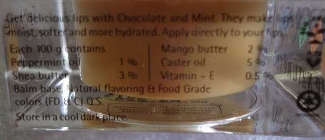 The Nature's Co. Chocolate Mint Lip Balm Review