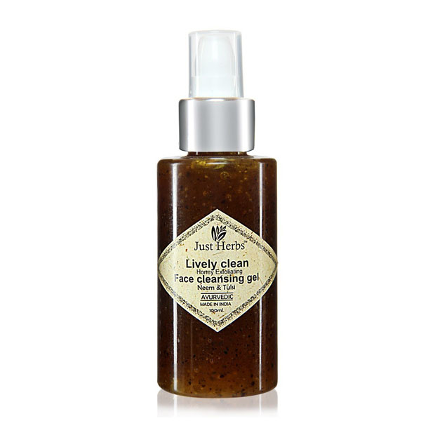 Just Herbs Livelyclean Honey Exfoliating Face Cleansing Gel Review