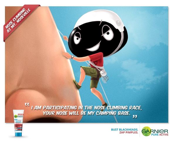 Garnier 'Bust Blackheads' Digital Campaign 
