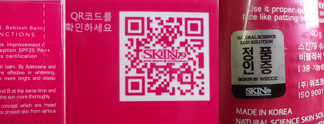 How to know if the Skin79 BB Cream is Genuine