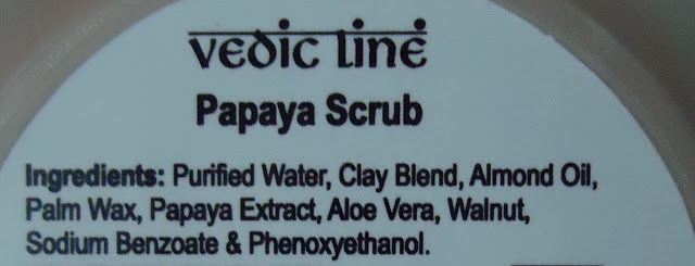 Vedic Line Papaya Scrub And Papaya Face Pack Review