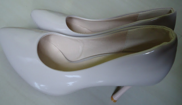 Chic Pointed-toe Low Cut Nude Pumps