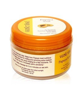 Vedic Line Papaya Scrub And Papaya Face Pack Review
