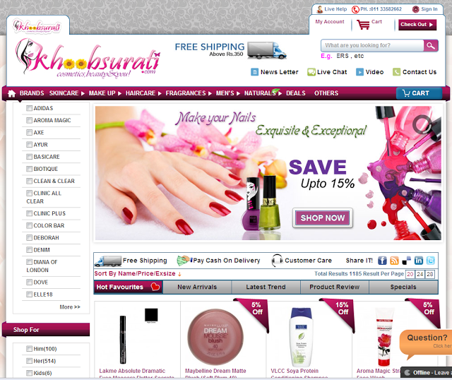 Khoobsurati.com- A New Addition to our Shopping Sites