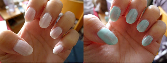 Essie Nail Polish Fiji, MInt Candy Apple- Review, NOTD