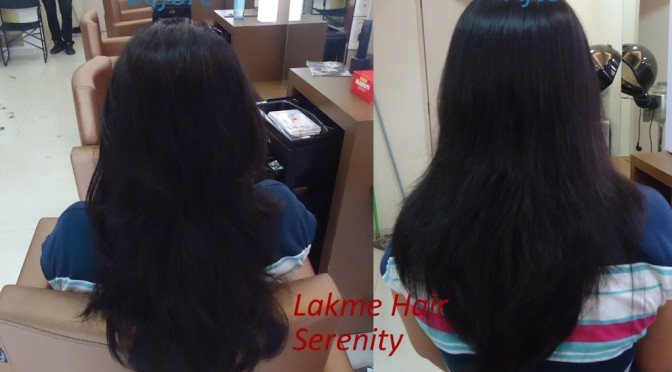 Lakme Hair Serenity Service (Straight Hair with Cysteine) Review, Photos