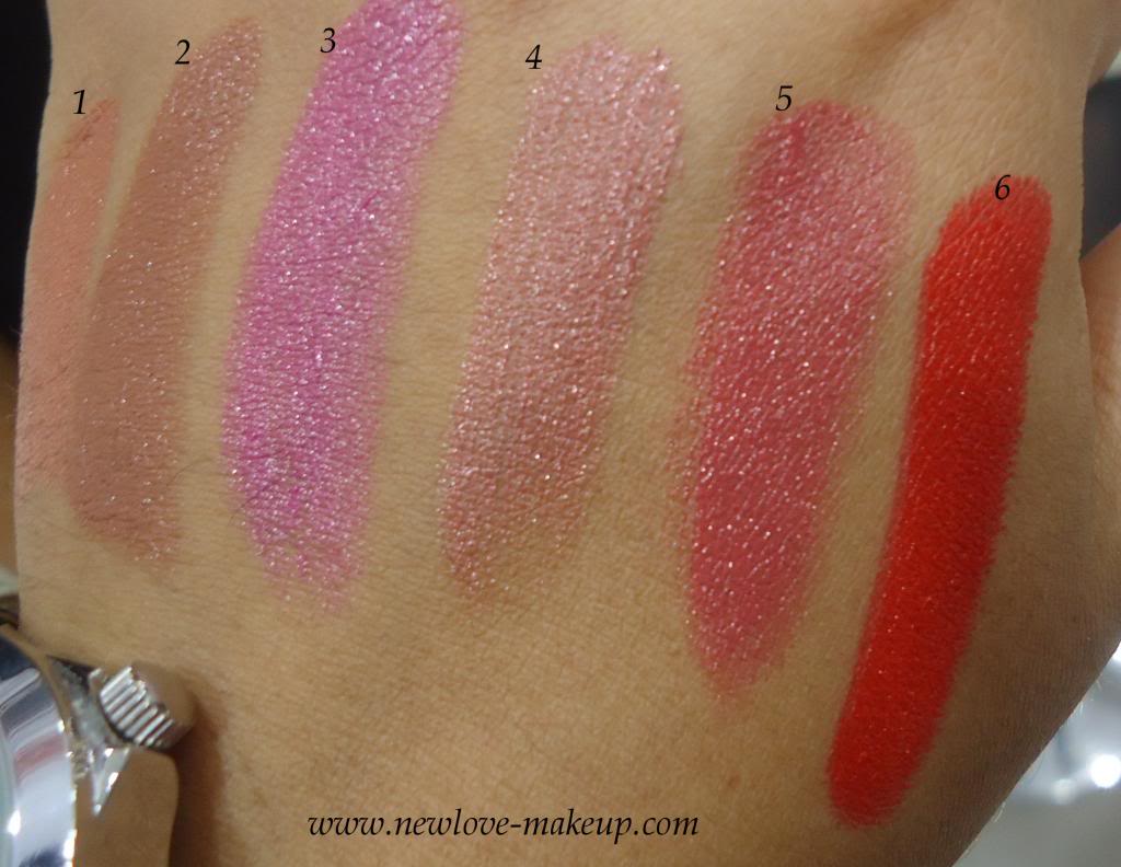 Colorbar Take Me As I Am Lip Color Swatches New Love Makeup