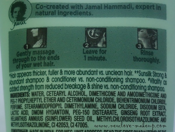 Sunsilk Natural Recharge Shampoo, Conditioner