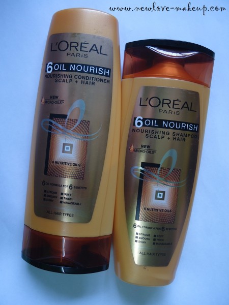 L'oreal Paris 6 Oil Nourish Shampoo and Conditioner Review