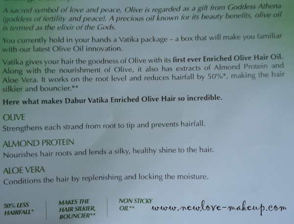 Dabur Vatika Enriched Olive Hair Oil 