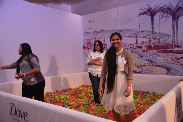 #DovePlay Experience and Dove Intense Repair Range