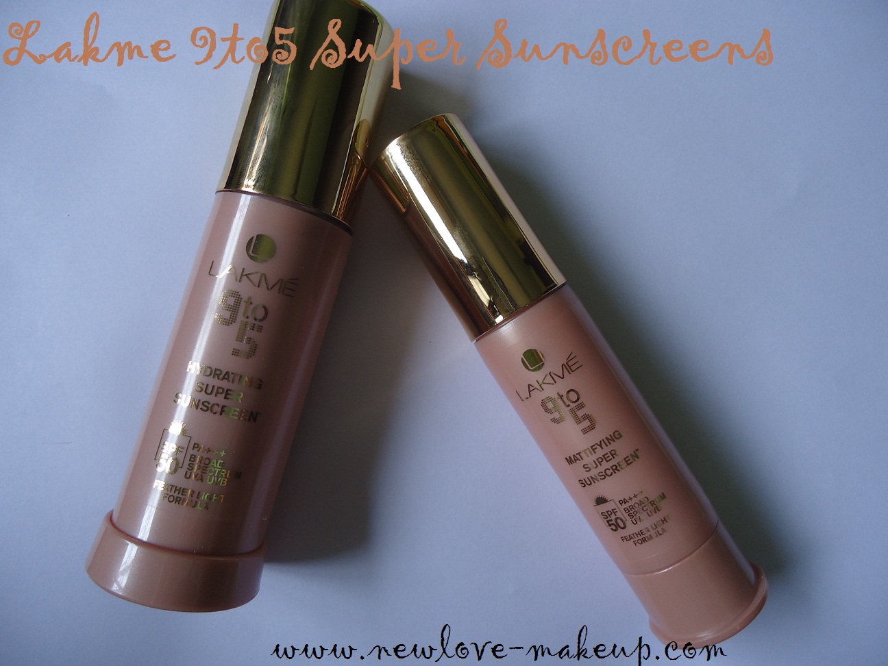 Lakme 9 to 5 Super Sunscreens SPF50-Hydrating and Mattifying Review