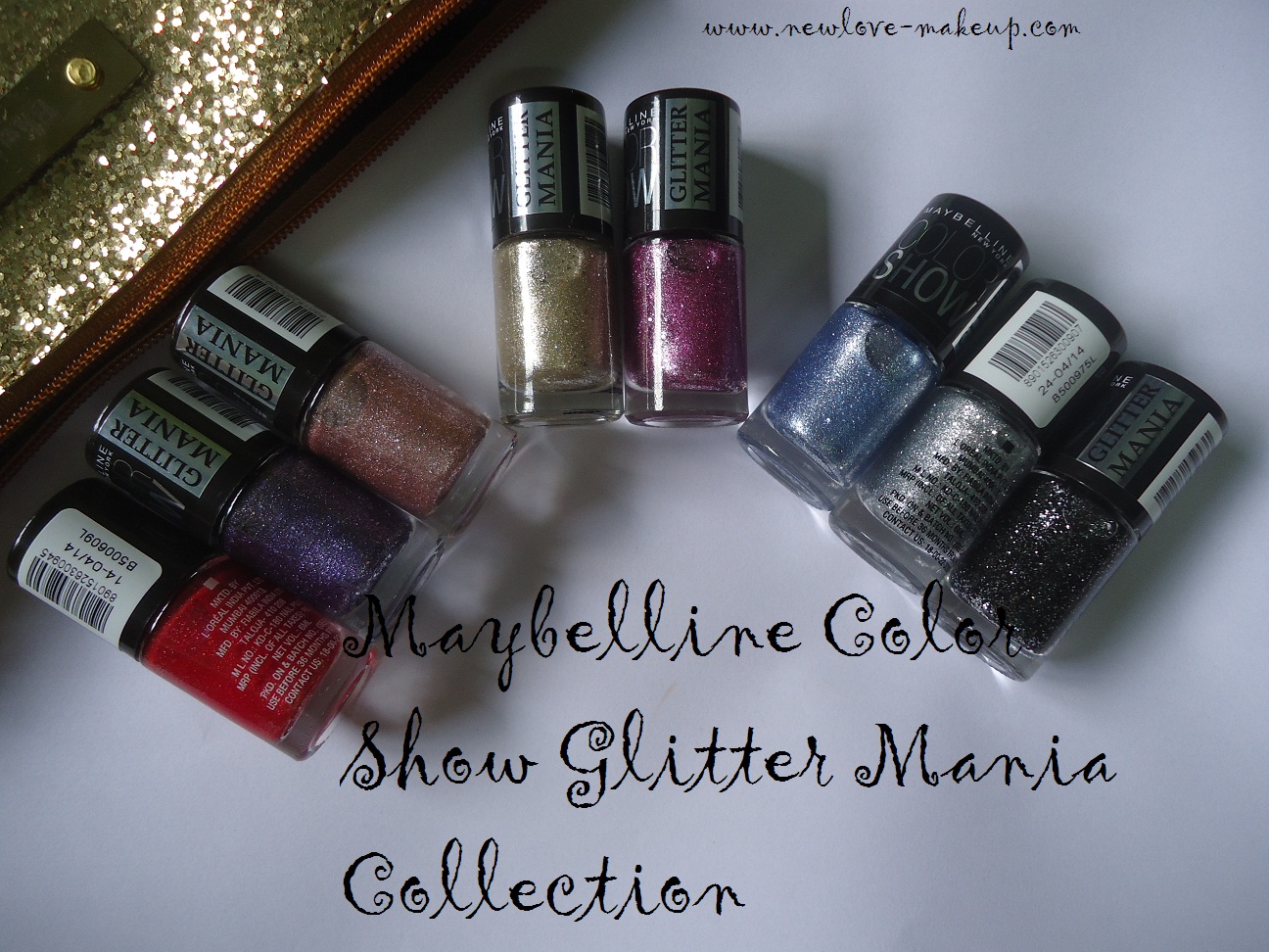 Maybelline Color Show Glitter Review, Swatches, and Nailfie Contest! - New Love - Makeup