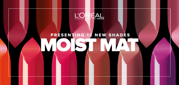  L'Oreal L’Or Lumière at Festival de Cannes Moist Mat Lipsticks