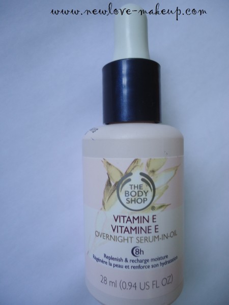 The Body Shop Vitamin E Overnight Serum-In-Oil Review