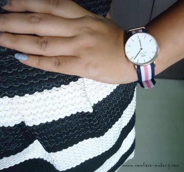 OOTD, Daniel Wellington Classic Southampton Lady Watch, Indian Fashion Blog